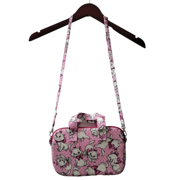 Handmade Custom Grab and Go Bag with Disney Marie Aristocats Fabric - Picture 5 of 12